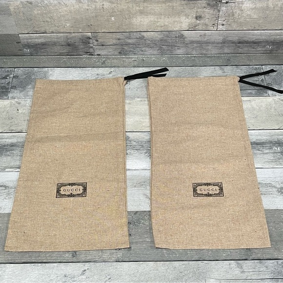 Gucci Other - GUCCI SHOES DUST BAGS 2-PACK